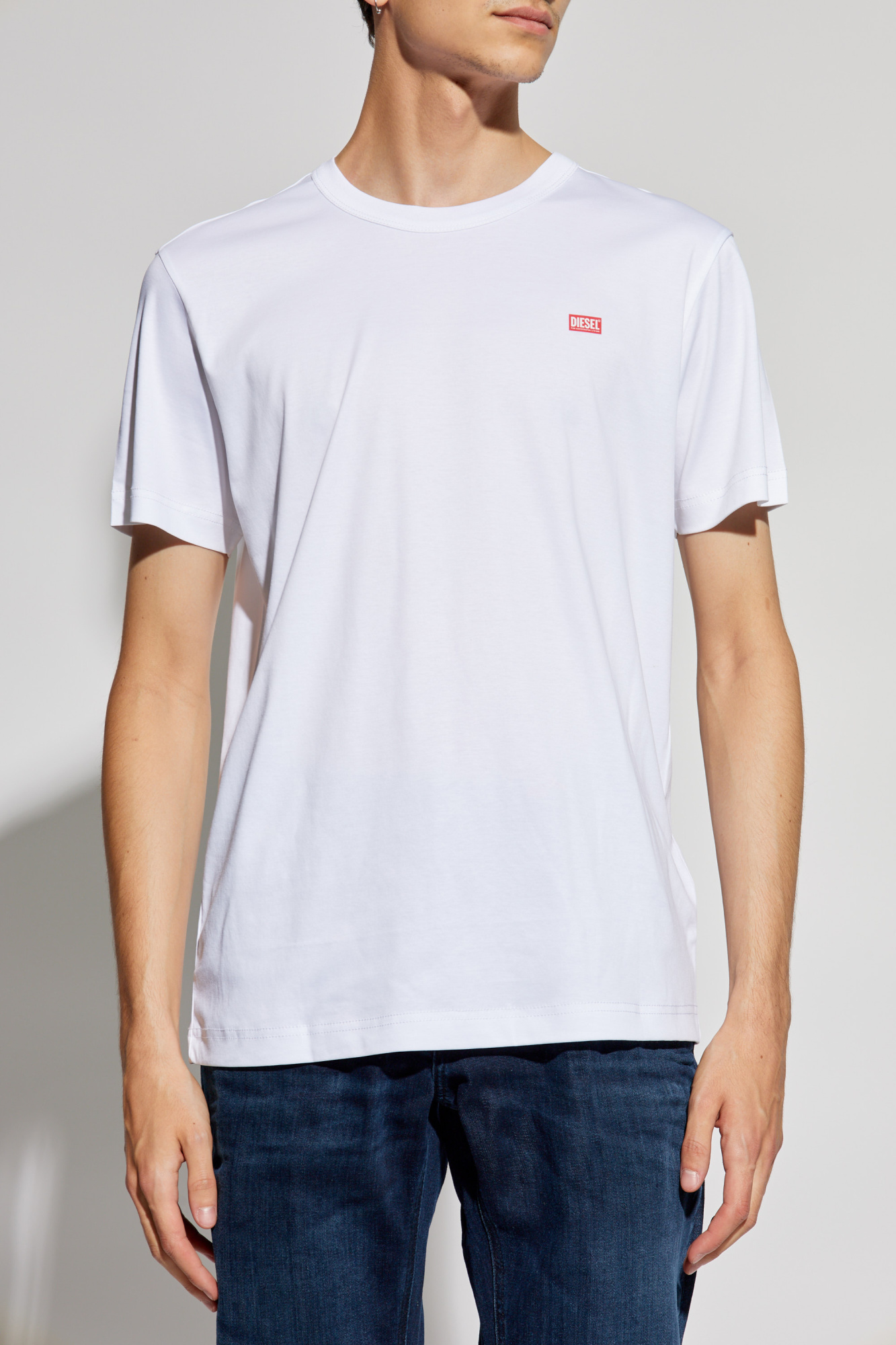 White T-shirt 'T-MIEGOR-K77' Diesel - Vitkac France